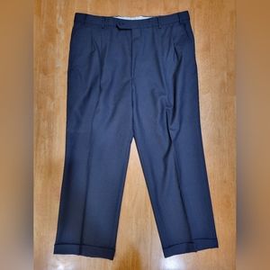 EUC Men's black suit dress pants